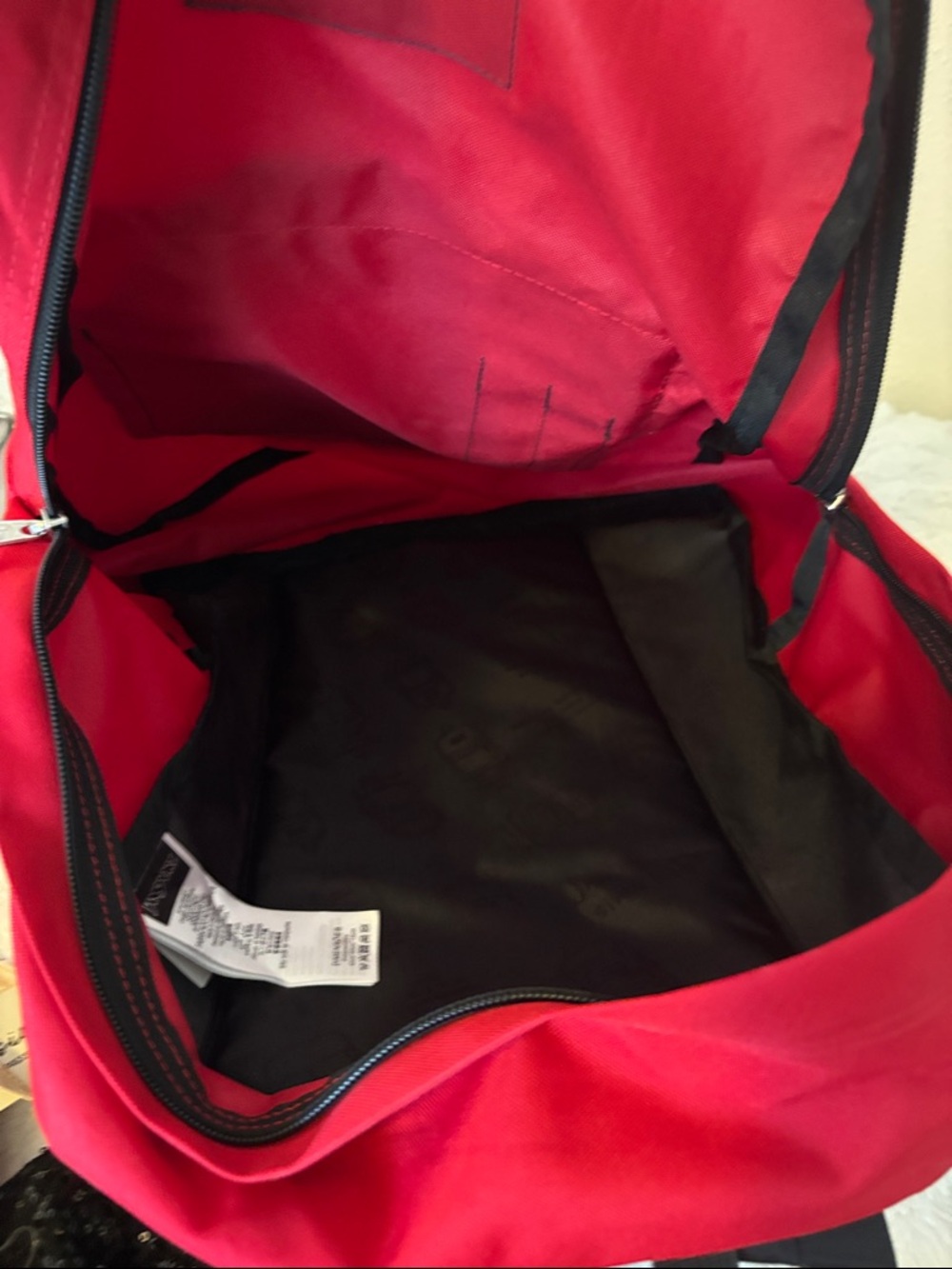 Jansport Red Classic Single-Compartment Backpack - Picture 4 of 4
